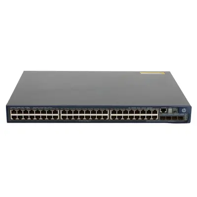 HP JG251A | 5500-48G RJ-45 48 x Ports 10/100/1000Base-T + 4 x Shared SFP Layer 3 Managed Rack-mountable Gigabit Ethernet Netw...