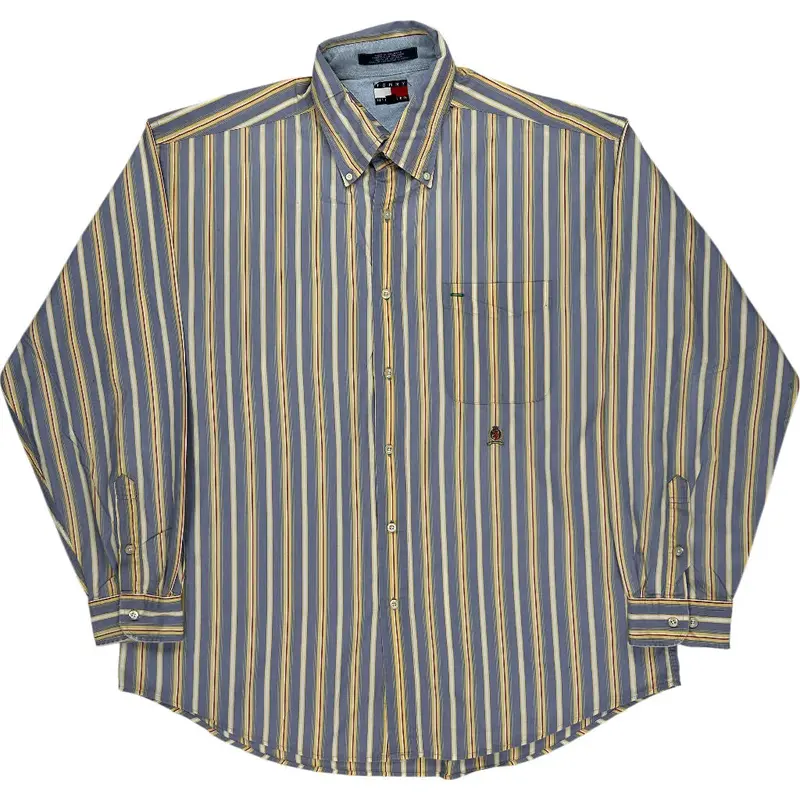 Tommy Hilfiger Striped Shirt - XL - Multicoloured Cotton