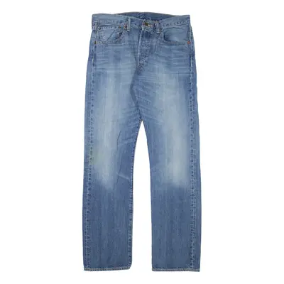 LEVI'S 501 Jeans Blue Denim Regular Straight Mens W32 L32
