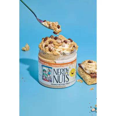 S'mores Crispy Bar Peanut Butter Treat