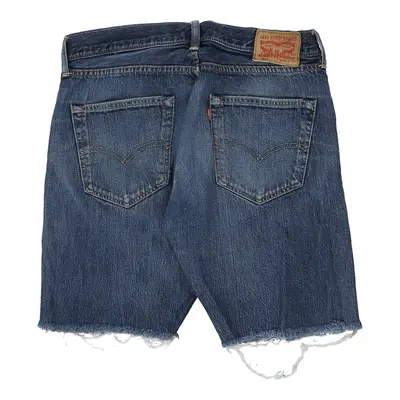 501 Levis Denim Shorts - 32W 8L Blue Cotton