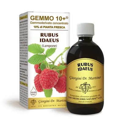 Dr Giorgini gemmo 10+ raspberry 500 ml non-alcoholic liquid