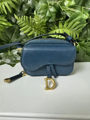 Pre-owned DIOR Leather Crossbody Bags CHRISTIAN MICRO CROSSBODY