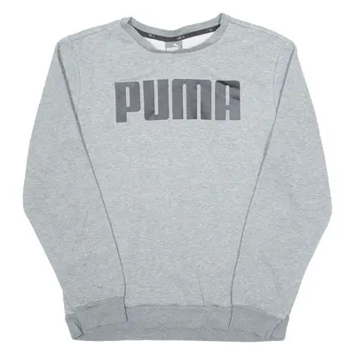 PUMA Mens Sweatshirt Grey M