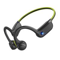 SilisoundTek S100 Air Conduction Headphones Bluetooth 5.2 Open Ear Running Wireless Earphones with Large Capacity Battery, Ea...