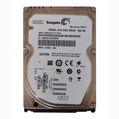 575476-001 HP 500GB 7200RPM SATA 3Gb/s 16MB Cache 2.5-inch Hard Drive