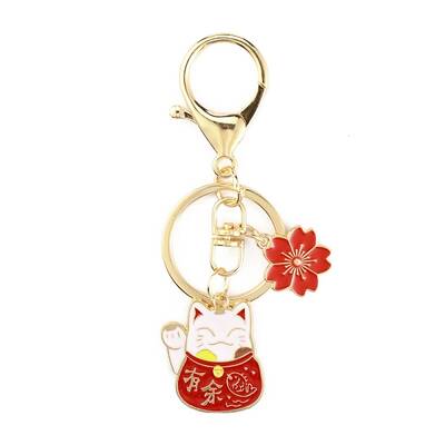 Chinese Style Alloy Enamel Keychains