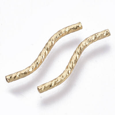 Brass Tube Beads