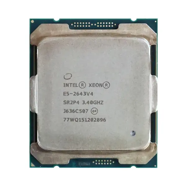 0JPK09 Dell 3.40GHz 9.6GT/s QPI 20MB L3 Cache Socket LGA2011-3 Intel Xeon E5-2643 v4 6-Core Processor