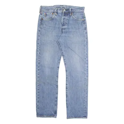 LEVI'S Womens Jeans Blue Regular Straight Stone Wash W30 L30