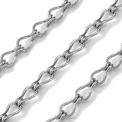 304 Stainless Steel Teardrop Link Chains