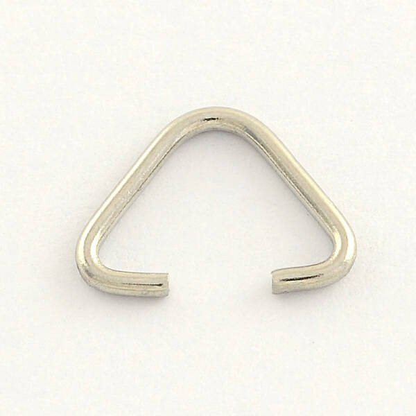 Non-Tarnish 304 Stainless Steel Triangle Rings