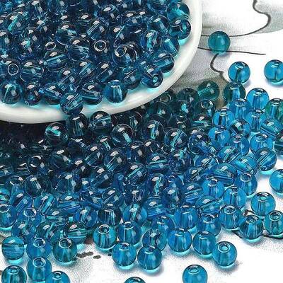 Transparent Colours Glass Seed Beads