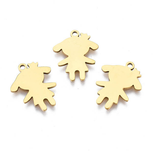 Ion Plating(IP) 201 Stainless Steel Pendants