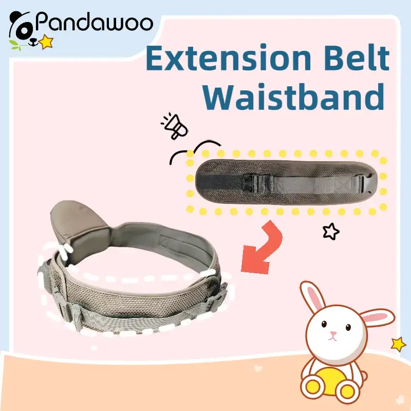 Extender Only for Grey Baby Carrier 15.7 Inches Extension for Newborns & Toddlers adjustable Ergonomic Lightweight hip seat B...