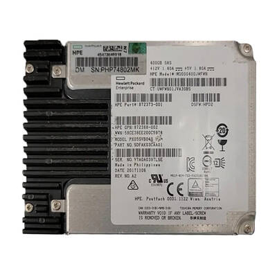 HP 872373-001 | 400GB Multi-Level Cell SAS 12Gb/s Hot Pluggable Mixed Use SFF 2.5-Inch Solid State Drive for ProLiant DL160 G...
