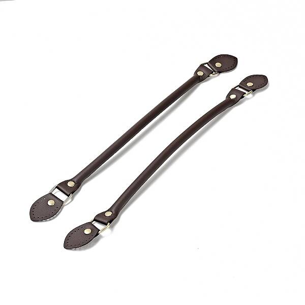 Leaf End Microfiber Leather Sew on Bag Handles