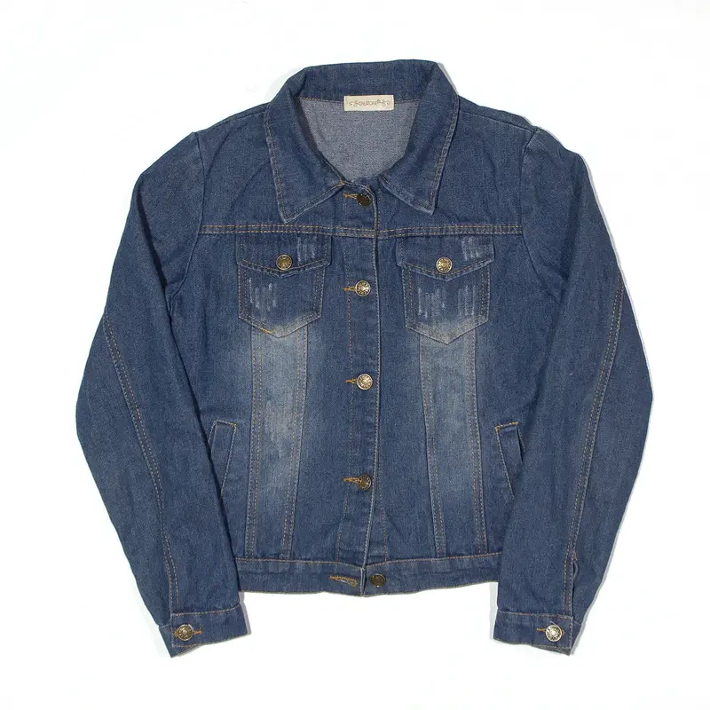 CRETORE Jacket Blue Denim Womens S