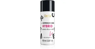 Delia Cosmetics Express HYBRID nail polish remover 100 ml