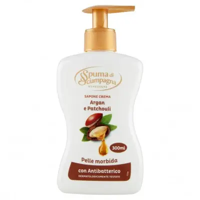 Spuma Di Sciampagna Well-being Soap Cream Argan and Patchouli 300 ml