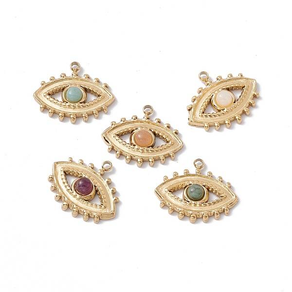 Natural Mixed Stone Pendants