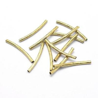 Brass Tube Beads