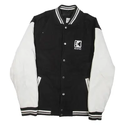 KARL KANI Mens Varsity Jacket Black XL