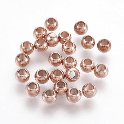 201 Stainless Steel Beads