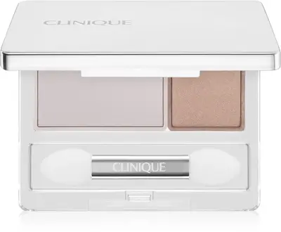 Clinique All About Shadow™ Duo Eyeshadow Color Seashell Pink/Fawn Satin 1.7g