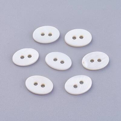 2-Hole Shell Buttons