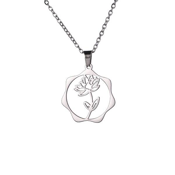 Non-Tarnish Stainless Steel Pendant Necklaces