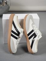 Women's Fashionable Lace Up Casual Shoes, Trending Shoes, Workout Sneakers, Shoes For Summer, Female All-match Round Toe Shoe...