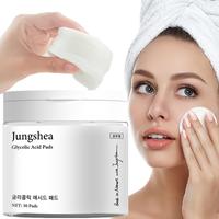 JUNGSHEA Glycolic Acid exfoliate Pads for Acne, AHA pads Blackheads & Whiteheads - Reduce Pimples & Clogged Pores - AHA first...