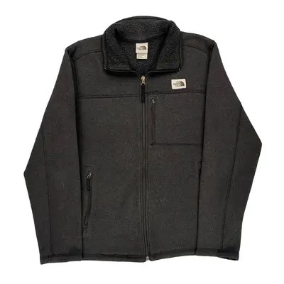 The North Face Fleece - Large Grey Polyester