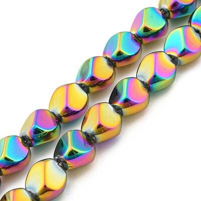 Full Plated Electroplate Glass Beads Strands