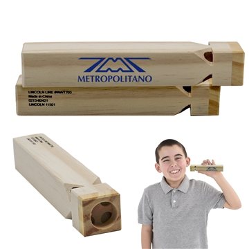 144 Custom Train Whistle - Wooden & 4-Hole