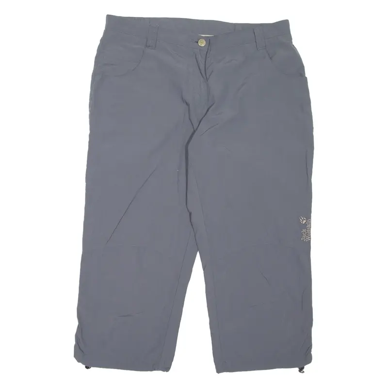 JACK WOLFSKIN Outdoor Womens Casual Shorts Grey L W32