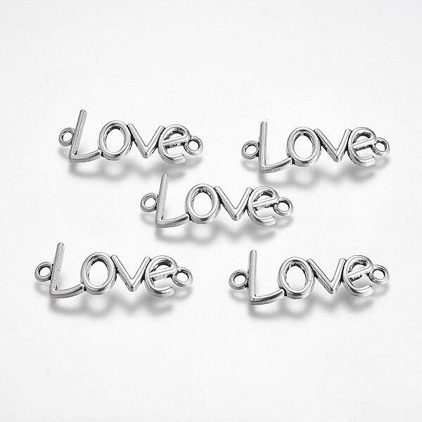 Gift Idea for Valentines Day to Girlfriend Tibetan Style Links connectors
