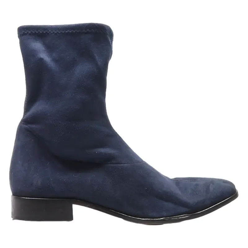 PAO High Boots Blue Suede Womens UK 6