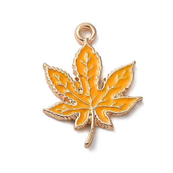 Thanksgiving Day Theme Alloy Enamel Pendants