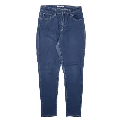 LEVI'S 721 High Rise Jeans Blue Denim Slim Skinny Womens W28 L26