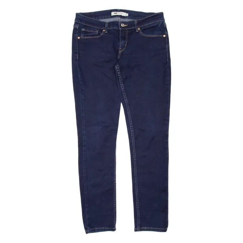 LEVI'S 524 Womens Jeans Blue Regular Skinny W30 L32