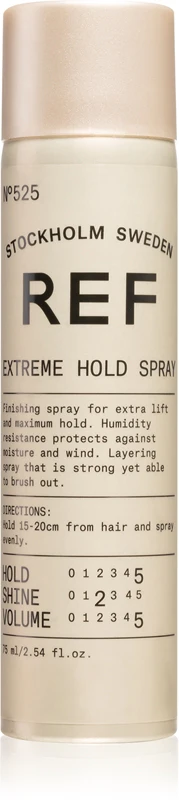 REF Extreme Hold N°525 hair spray with extra strong hold 75 ml