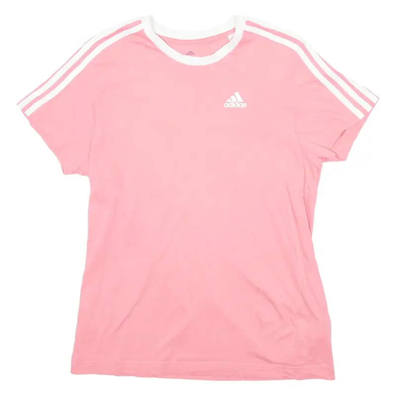 ADIDAS Mens T-Shirt Pink S