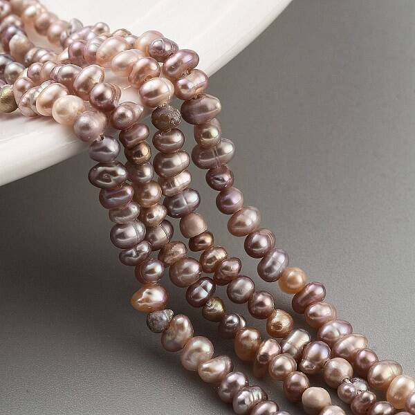 Natural Cultured Freshwater Pearl Beads Strands