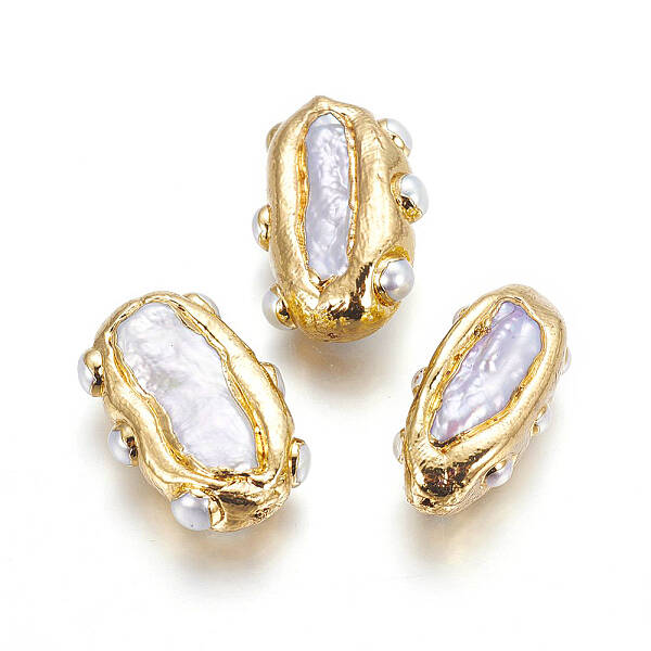 Natural Baroque Pearl Keshi Pearl Beads