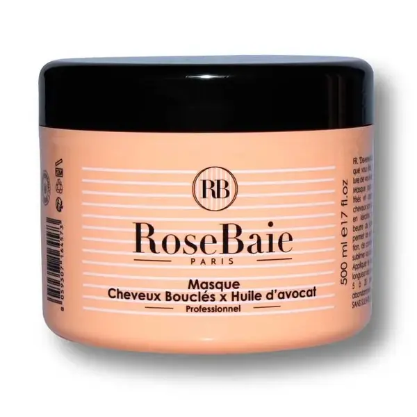 RoseBaie Curly Hair Mask x Avocado Oil - 500 ml