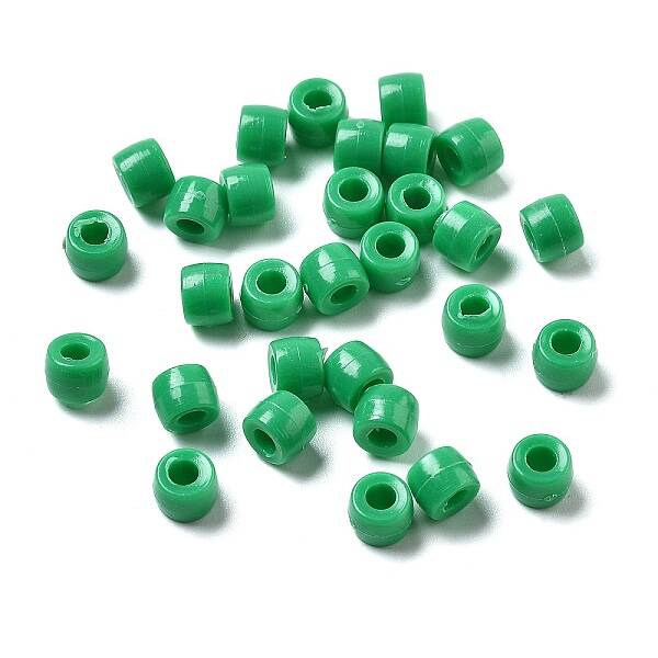 Opaque Plastic Beads