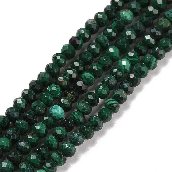 Natural Malachite Beads Strands