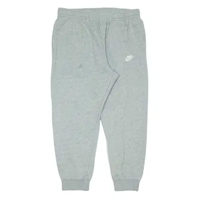NIKE Mens Joggers Grey Tapered XL W35 L26